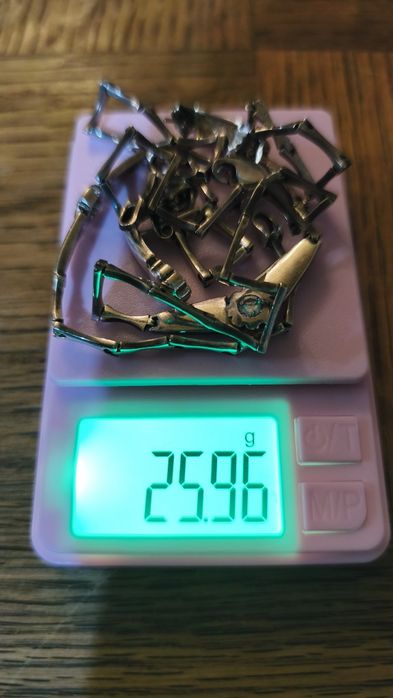 Сребърен комплект-обици,колие,гривна.