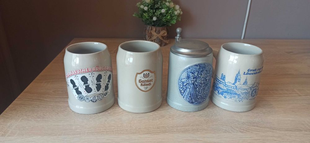 Ретро немски керамични халби