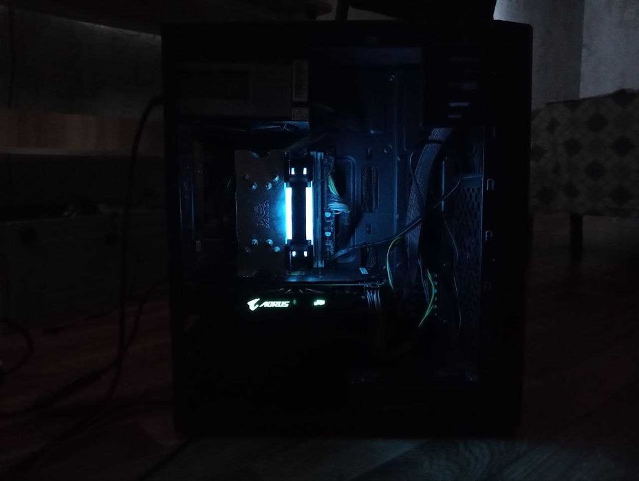 Продам пк на rx 570 8гб и  xeon e3 1240 v2
