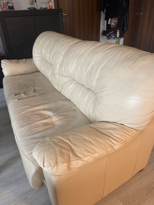 Кожена Холова гарнитура