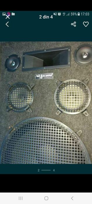 BOXE  500 w defuzor bas 18 toli