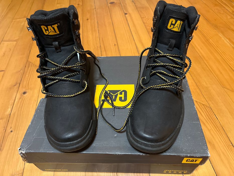 Кожени боти CAT 44 номер