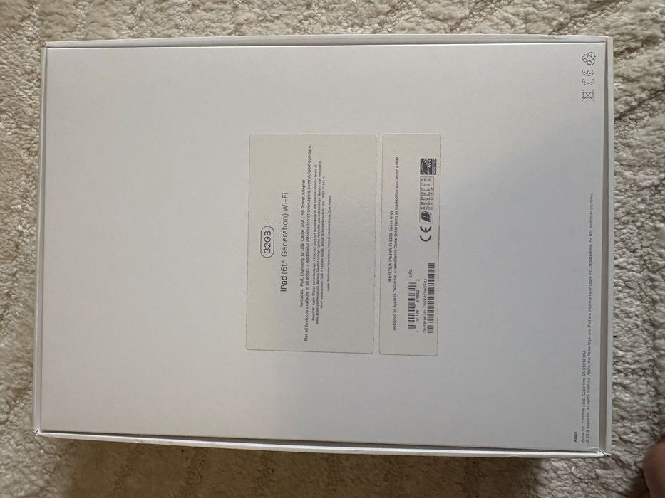 Ipad 6ht generación