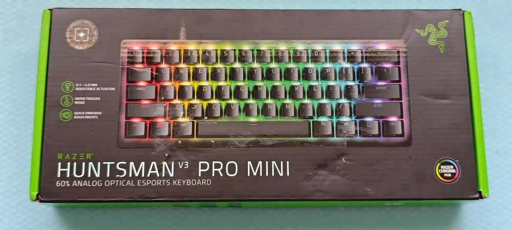 Геймърска клавиатура Razer Huntsman V3 Pro Mini