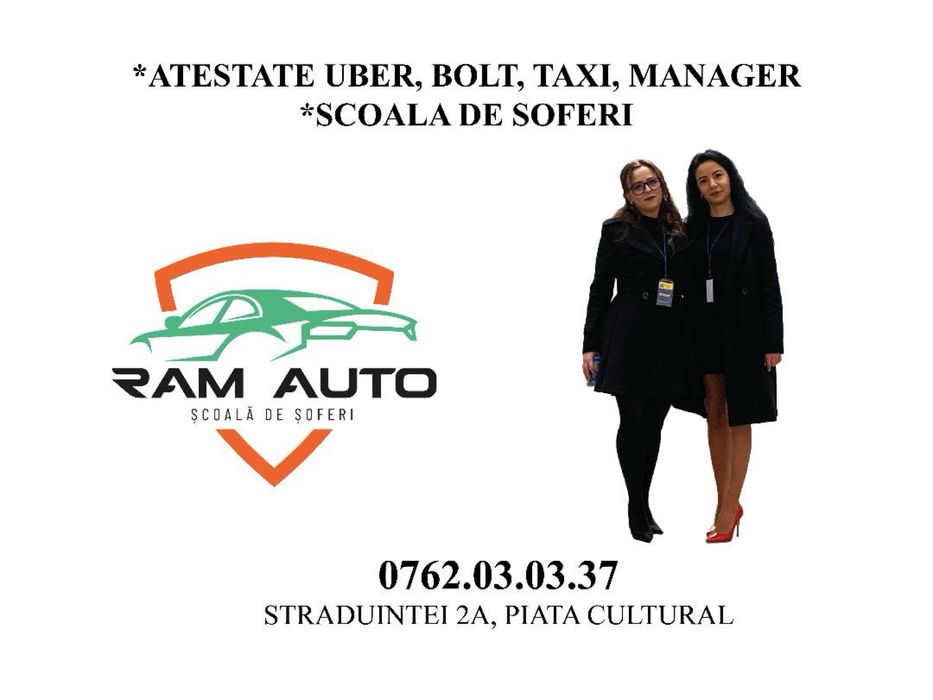 conducator auto regim inchiriere Taxi manager flota uber bolt