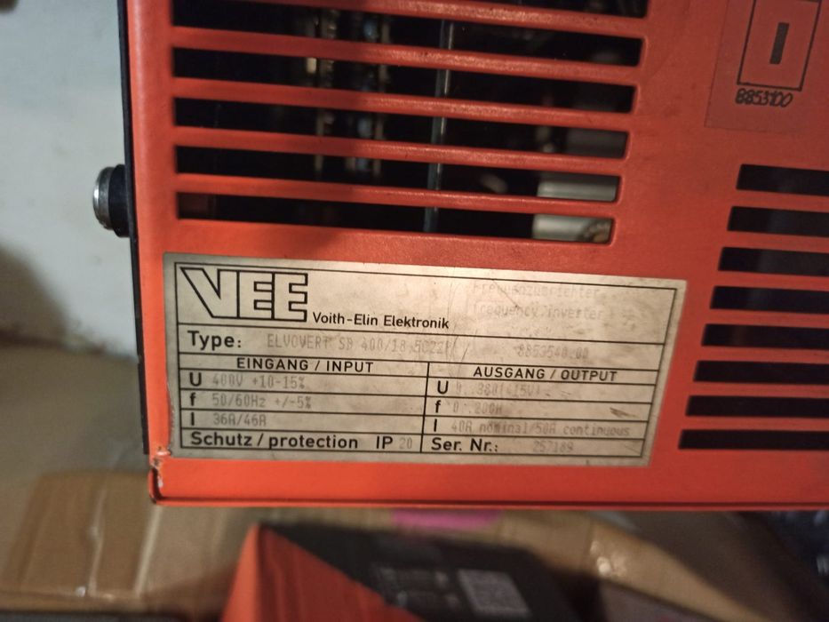 Convertizor frecventa ELVOVERT SD400/18,5 Kw