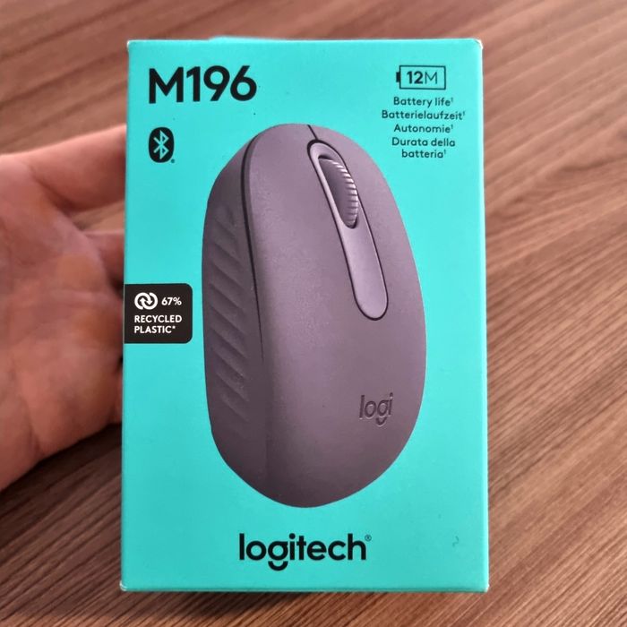 Logitech M196 Bluetooth / Мышь для компьютера / Новая