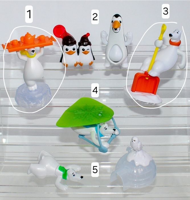 Игрушки из киндеров