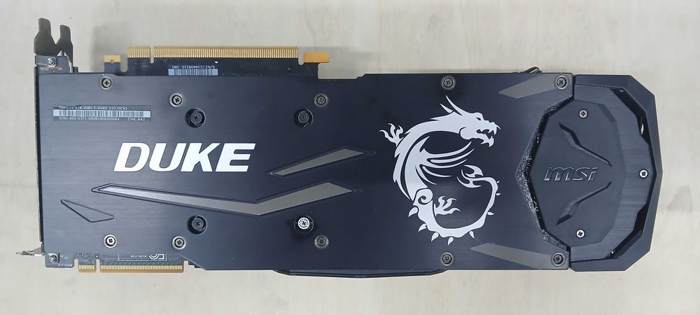 MSI GeForce RTX 2080 Ti DUKE 11GB