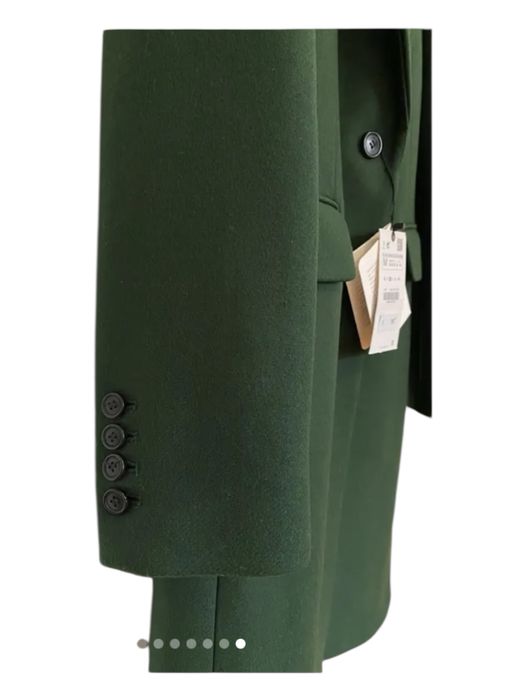 Дамско палто ZARA – зелено, вълна MANTECO-НОВО