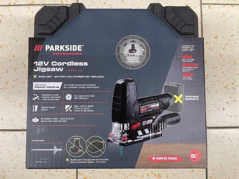 Ударни винтоверти и др машини Parkside черни и зелени внос от Германия