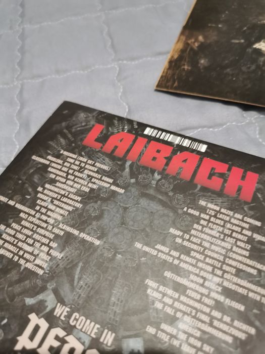 Диск албум на Laibach IRON SKY рок метъл