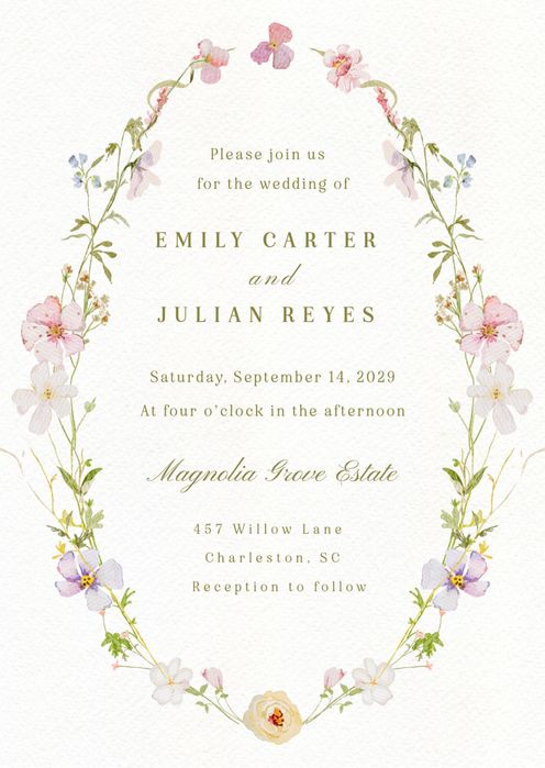 Пригласительные в стиле пинтерест