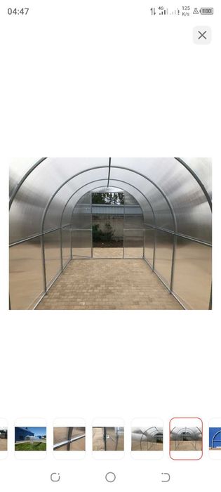 Теплица Агросфера новая.