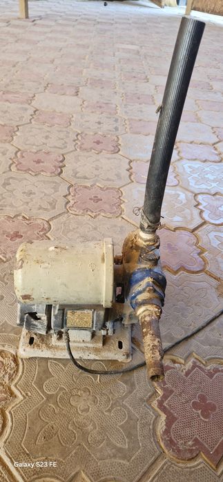 Насос в рабочем состоянии