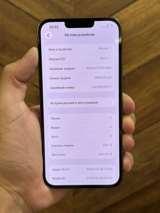 Iphone 13 Pro Max 256 gb