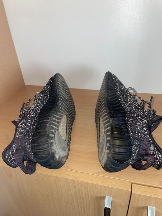 Yeezy 350 black shoes