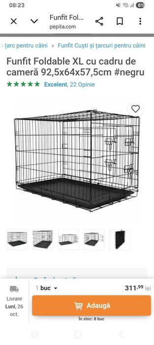 Vand cusca xl pt caini