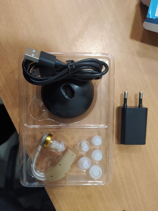 Слуховой аппарат на аккумуляторе, качество звука отличное