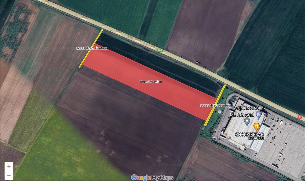 Teren intravilant centura gradiste langa Momax,Metro