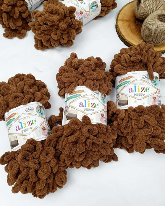 Пряжа Alize Puffy
