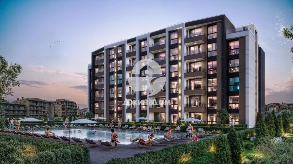 Просторни двустайни апартаменти в к-с „Аура Резиденс“, с. Равда