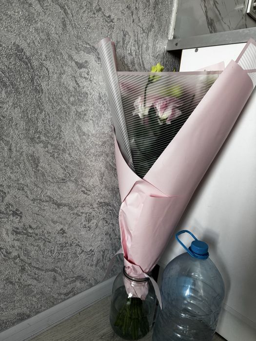 Цветы букет розовые