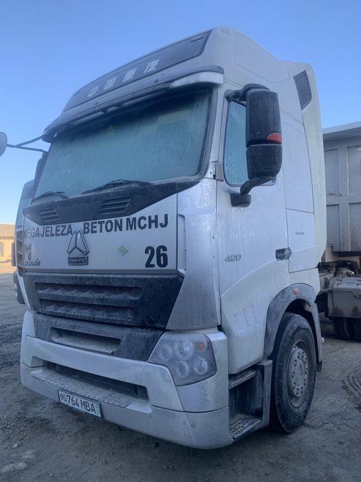 Howo A7 2021 yil 215000 km yurgan 60 tonnalik balon o'rta xolatda