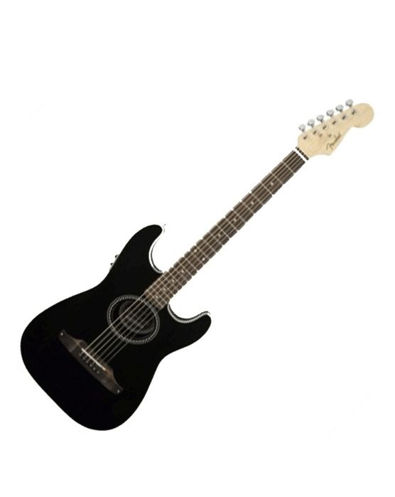 Гитара Fender Stratacoustic Walnut Fingerboard Black
