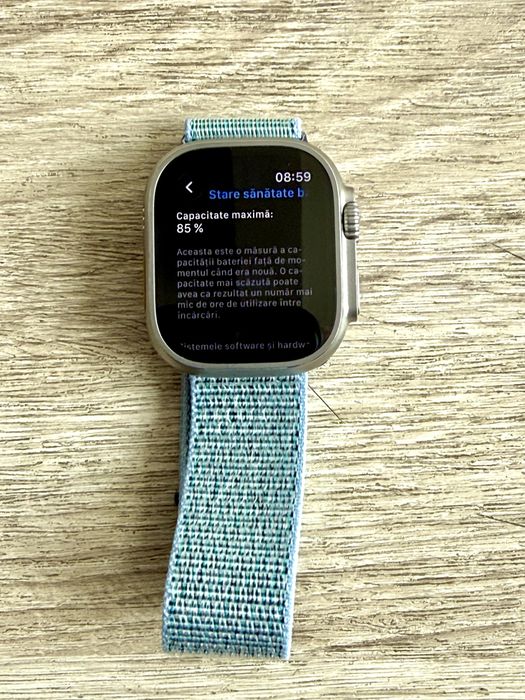 Apple Watch Ultra 49mm Natural Titanium Case