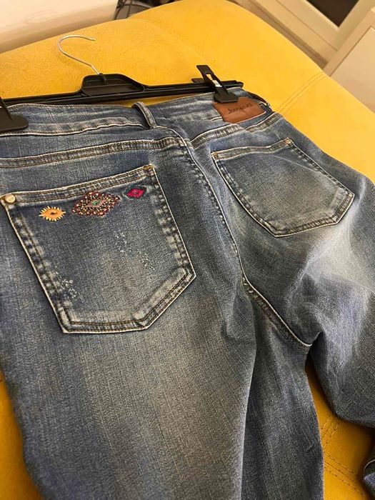 Дамски дънки Desigual и Zara