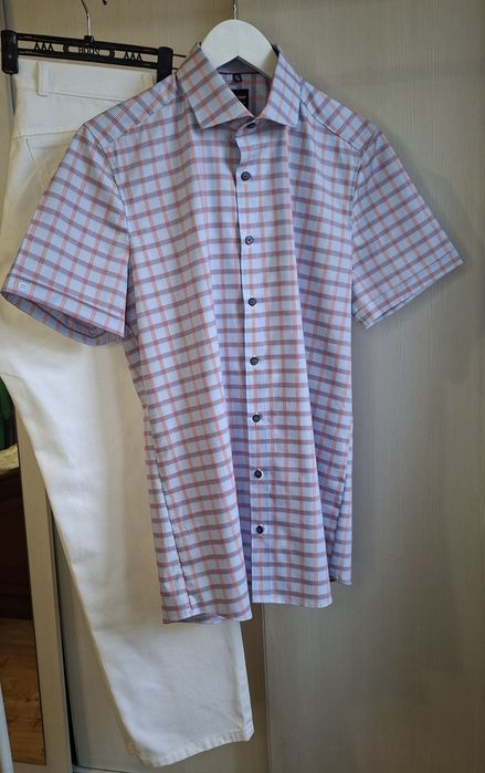 Стильная рубашка Olymp Level5 (body fit)