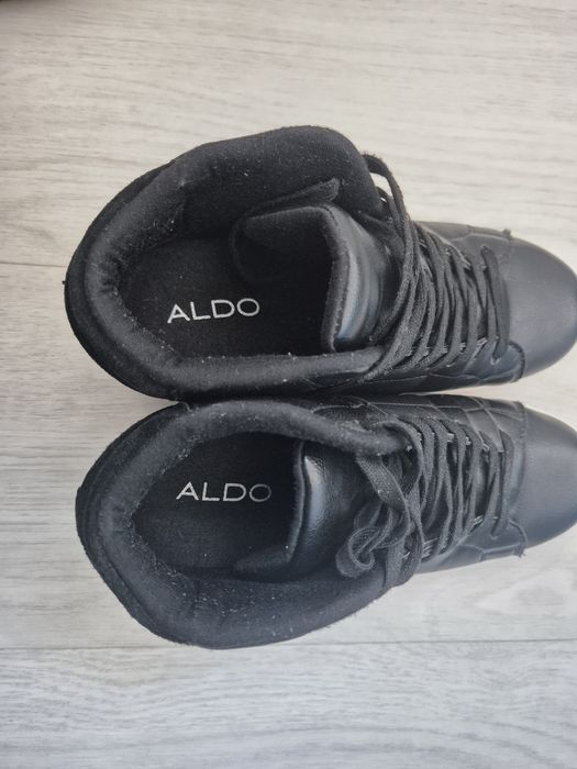 Ghete piele cu platforma Aldo 36