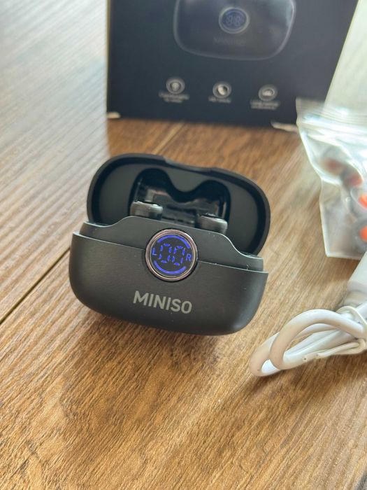 Miniso безжични слушалки с AI превод в реално време | Чисто нови
