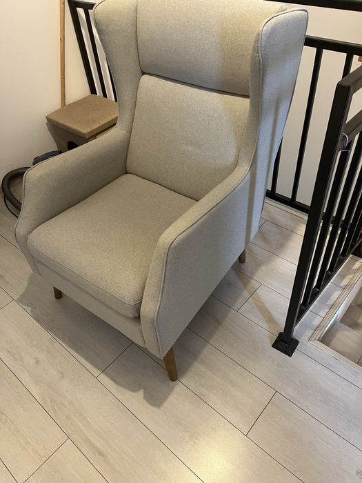 Fotoliu confortabil, stil scandinav – stare excelentă