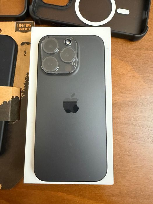 iPhone 15 Pro Black Titanium