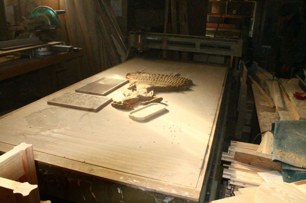 Фрезерно-гравировальный станок ЧПУ, мульткам