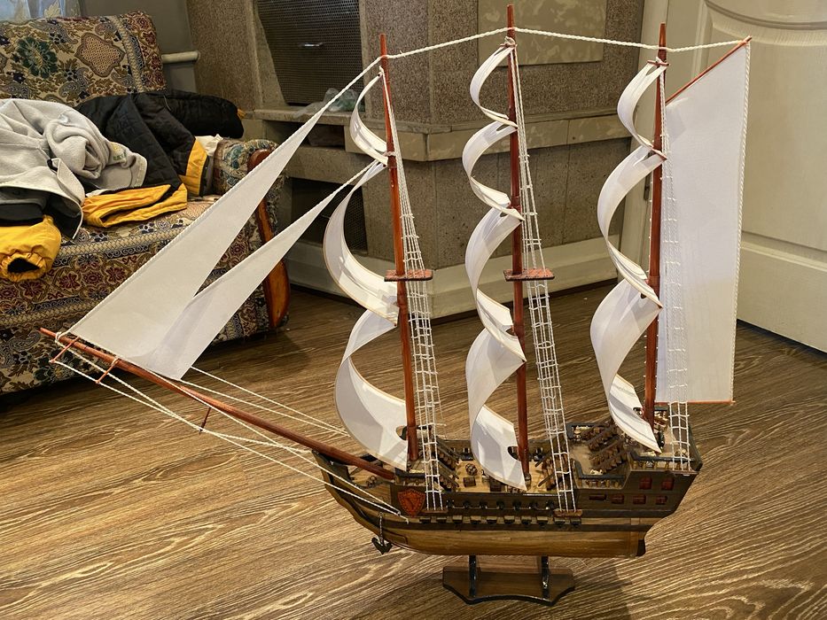 Модели парусных кораблей