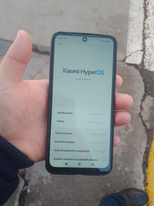 Redmi not 11 6/128 srochni