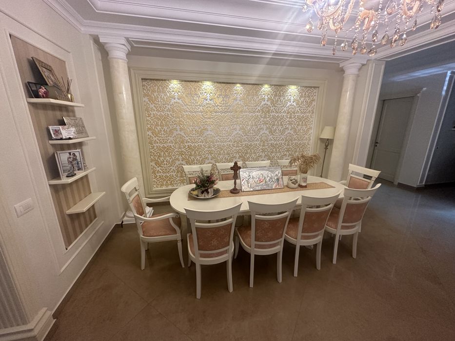 Masa și scaune Bucătărie Living Lemn Masiv Italia