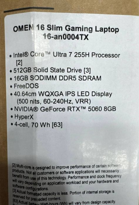 Новый HP Omen 16 Gaming Laptop