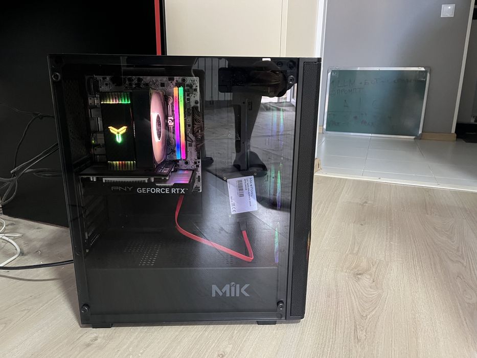 Игровой ПК i3-12100 + RTX 3050 6GB + 16GB DDR4 + 1.46 ТБ SSD +МОНИТОРЫ