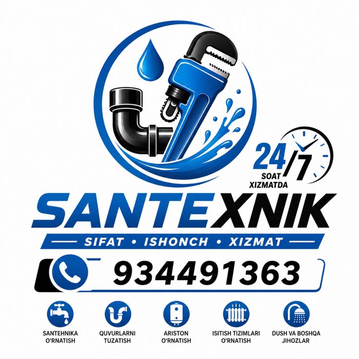 Santexnik xizmati 24/7
