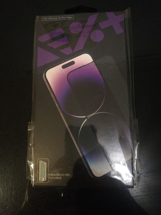 Folie sticla iPhone 14 Pro Max noua in tipla