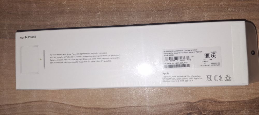 Стилус Apple Pencil 2-го поколения (A2051)