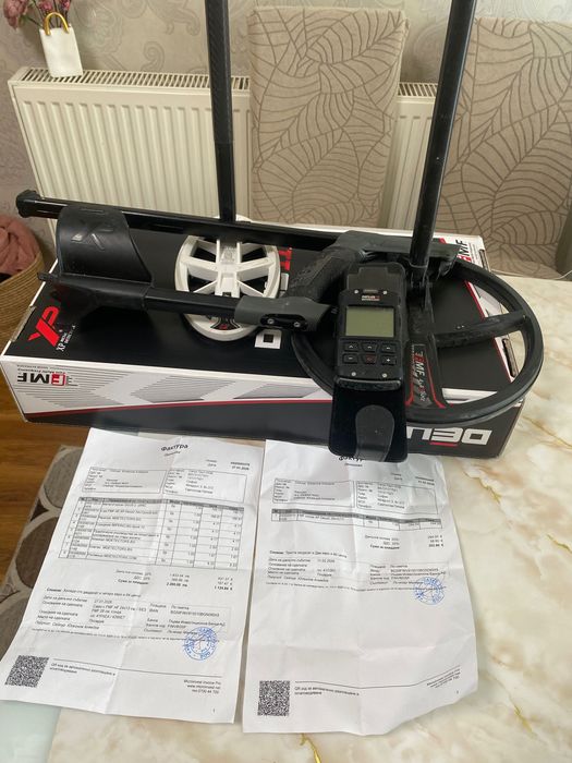 Металотърсач xp deus 2 с две сонди