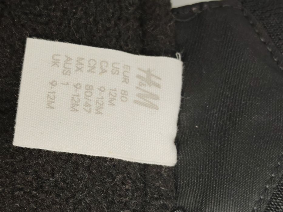 Salopeta iarna H&M brbe + mănuși H&M  mărimea 80,