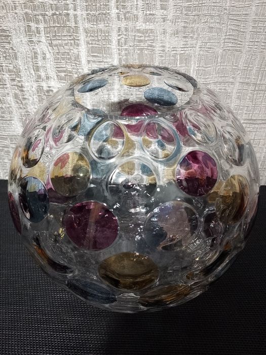 Ваза- шар и ваза для цветов "Nemo".  Богемия.