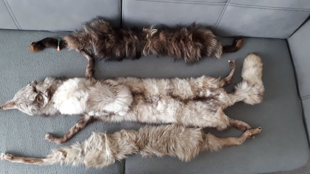 100% естествен косъм Кожени яки от лисица