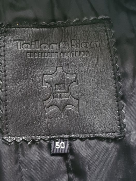 Geaca Tailor & Son piele naturală